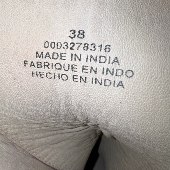 Free People Santa Fe Floral Leather Lace-Up Boots Women’s Size 38 / 7.5-8 US - Picture 8 of 8